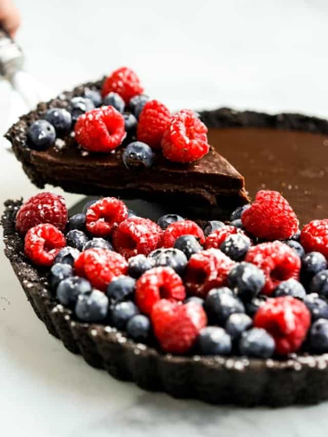 No-Bake Chocolate Tart