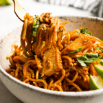 A bowl of Malaysian Fried Noodles