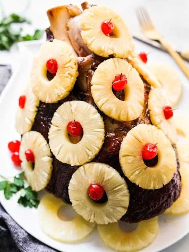 Pineapple Baked Ham Story