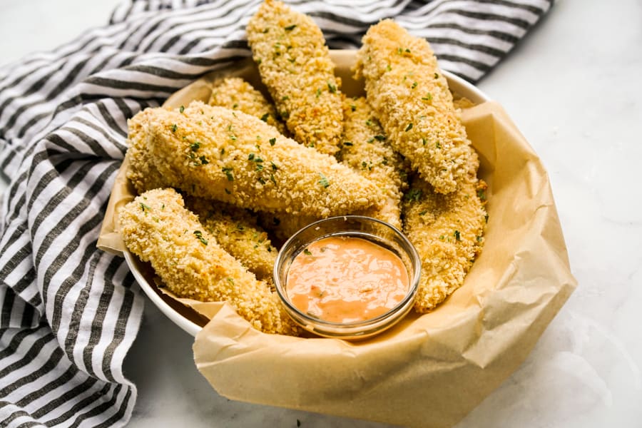 Panko Baked Chicken Tenders - Joyous Apron