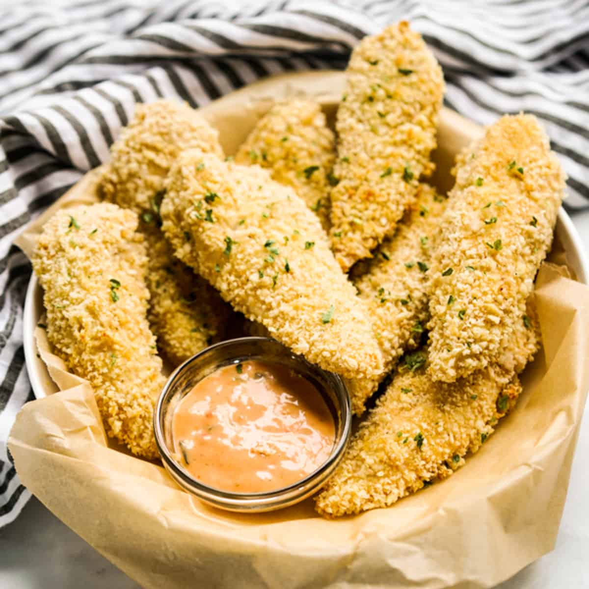 Panko Baked Chicken Tenders