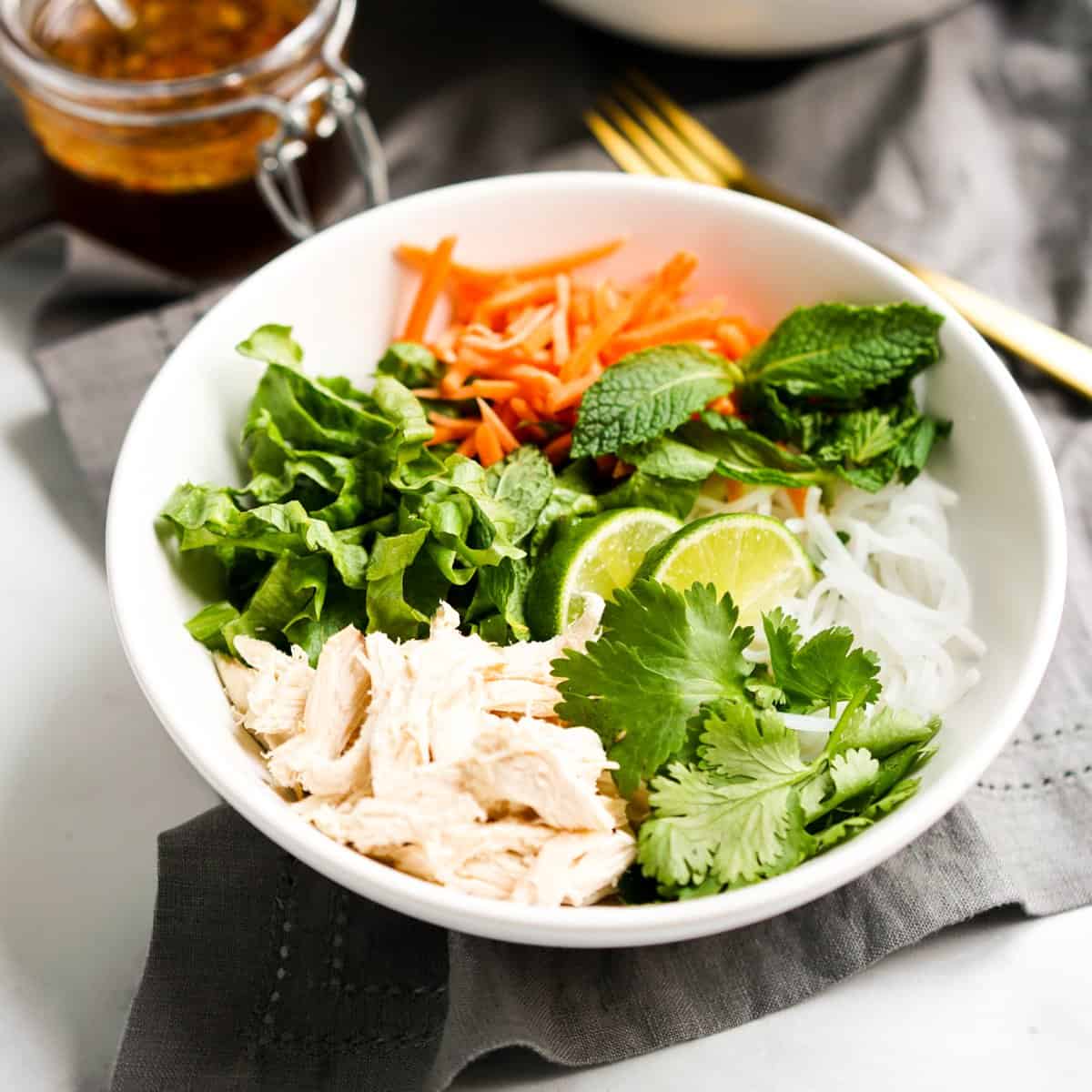 Vietnamese Rice Noodle Salad