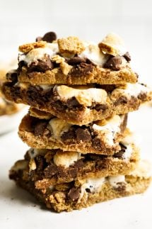 A stack of S'mores Bars