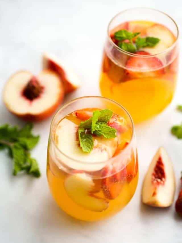 White Peach Sangria