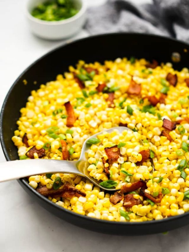Skillet Corn With Bacon