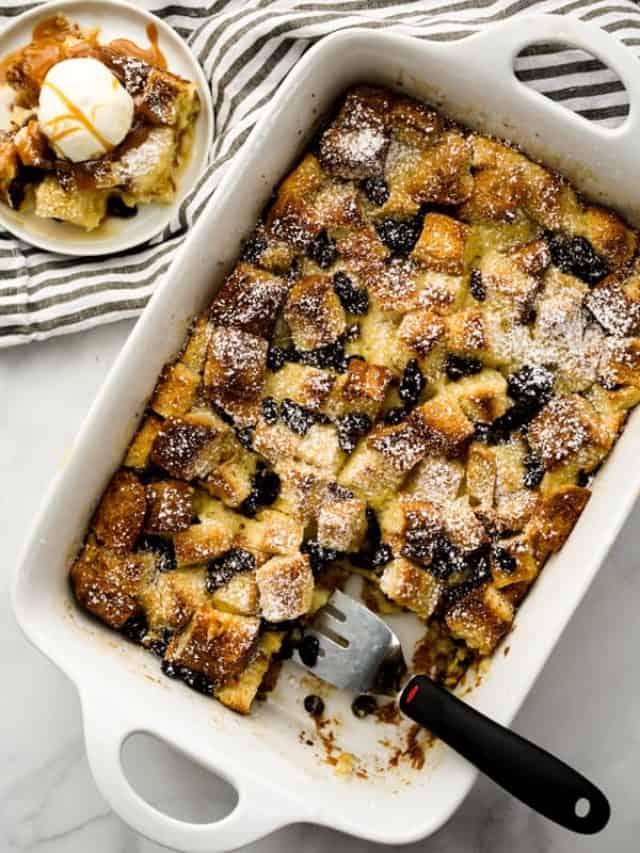 Brioche Bread Pudding Story