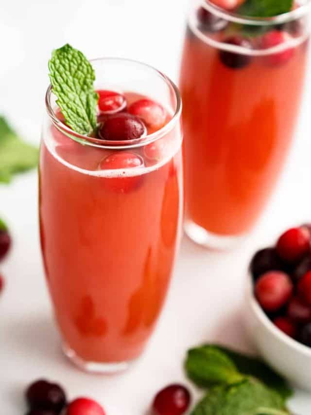 Cranberry Mimosa