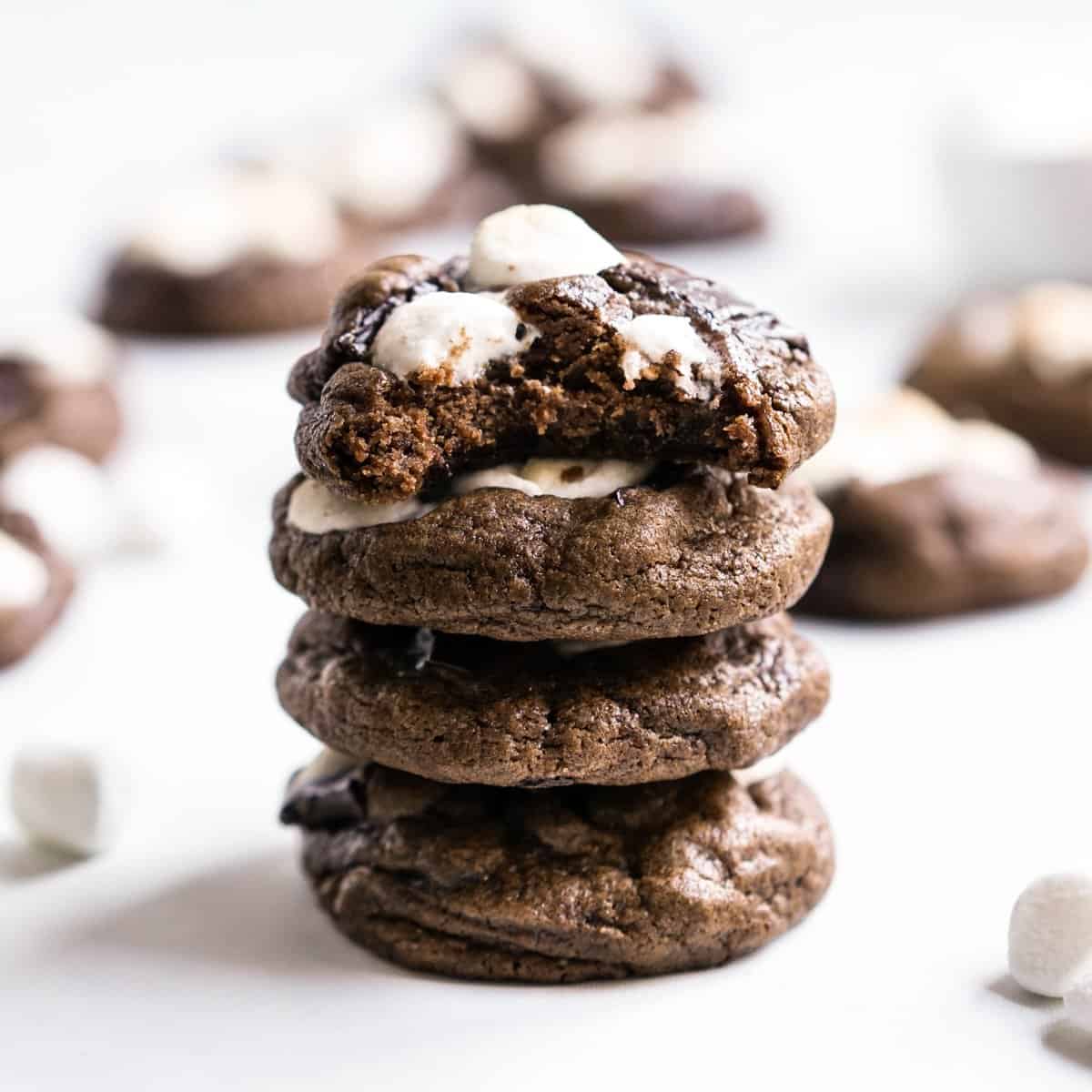 Chocolate Marshmallow Cookies