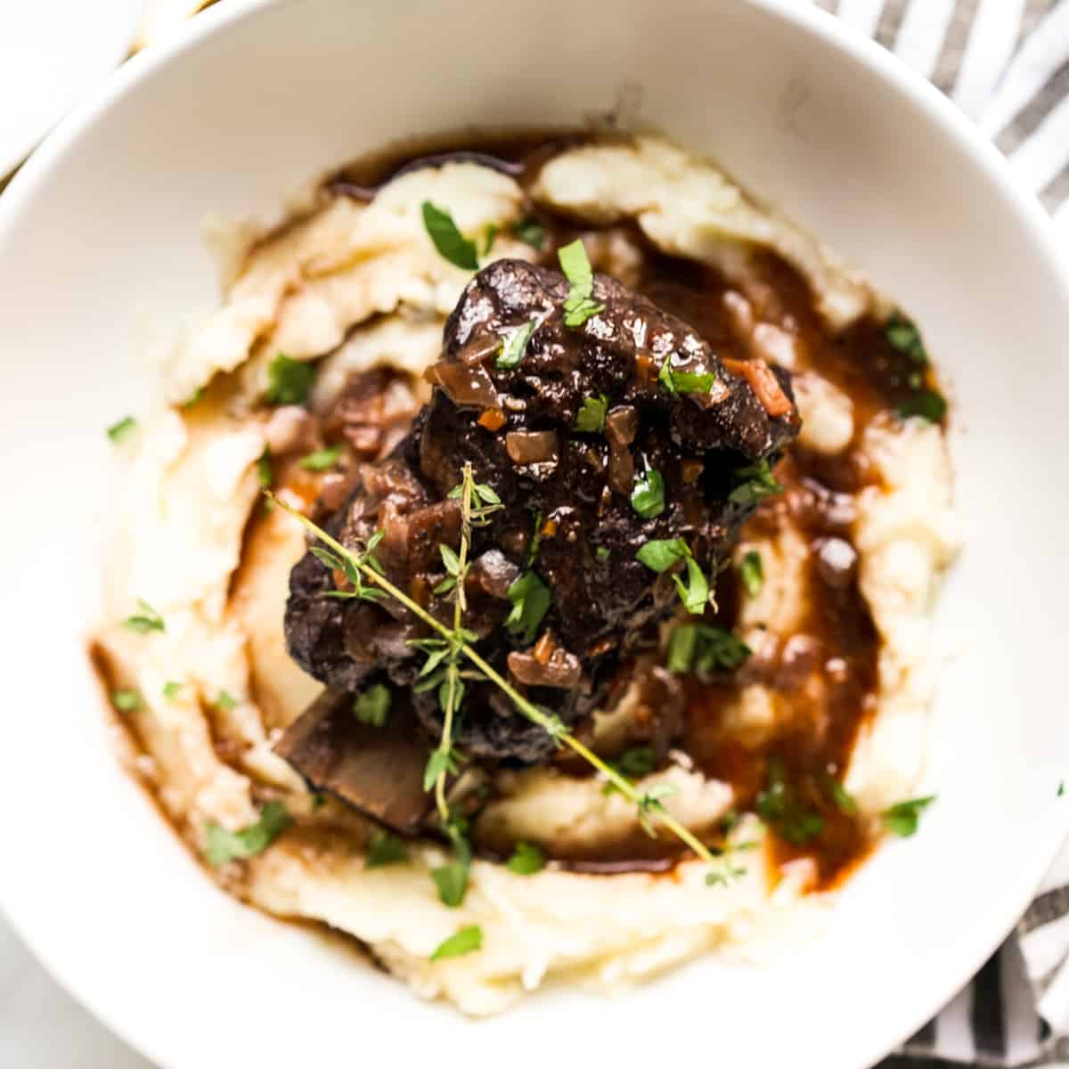 Red Wine Braised Short Ribs