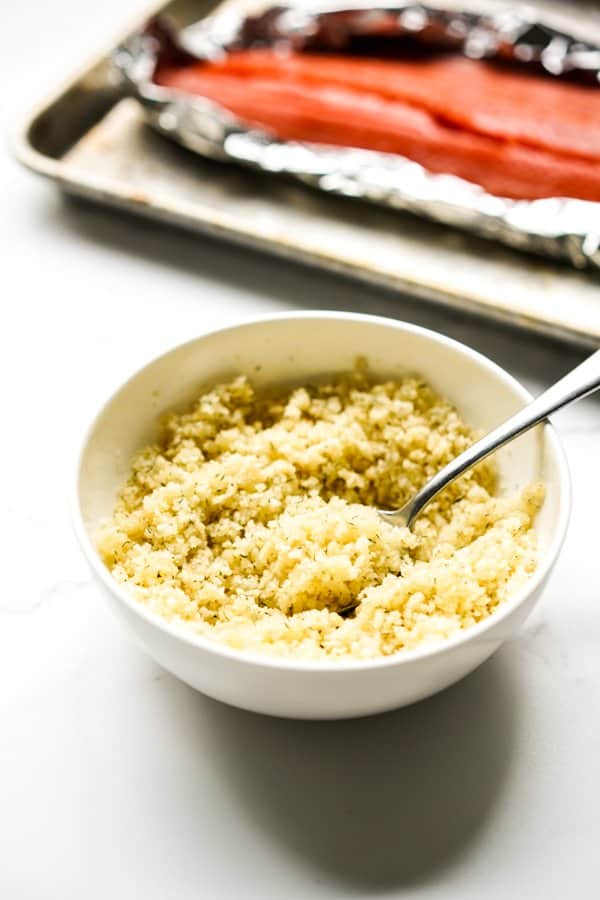 A bowl of panko breadcrumb mixture