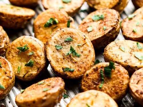 Easy Roasted Baby Potatoes - Effortless Foodie