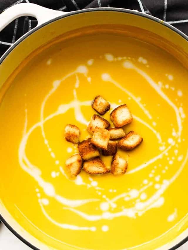 Curry Butternut Squash Soup