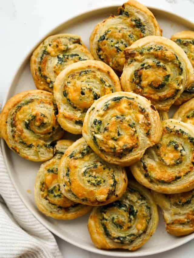 Spinach Pinwheels