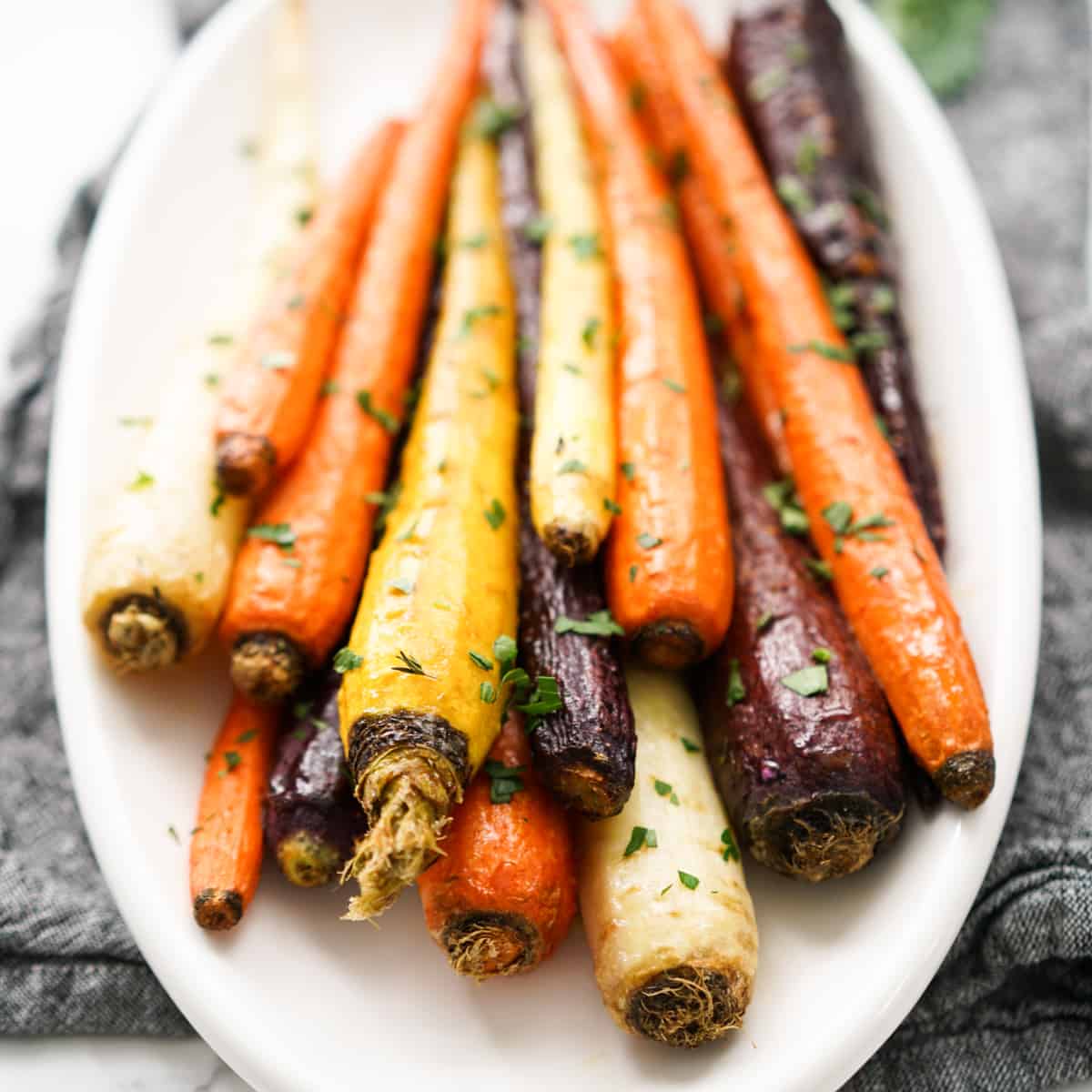 Roasted Whole Carrots