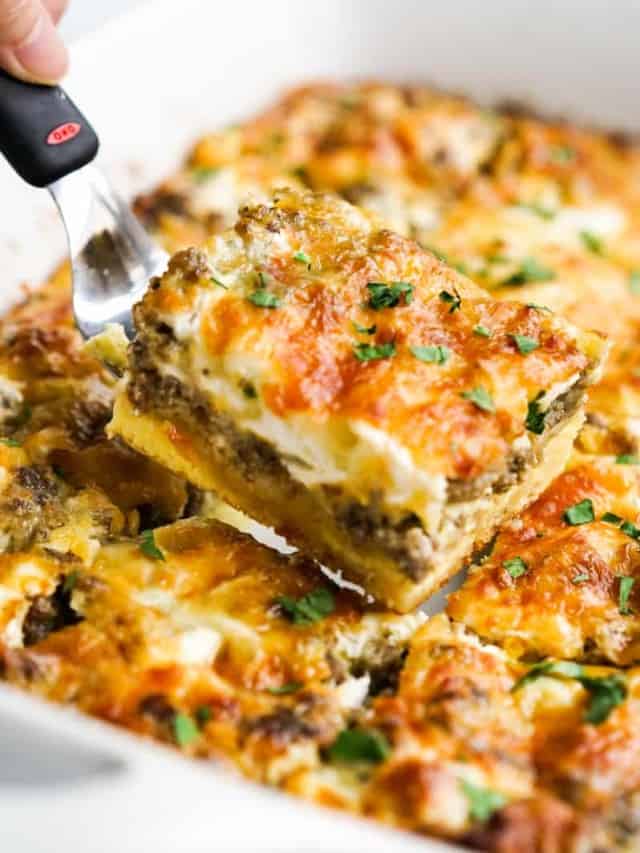 Crescent Roll Breakfast Casserole