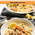 Smoked Salmon Pasta - Joyous Apron
