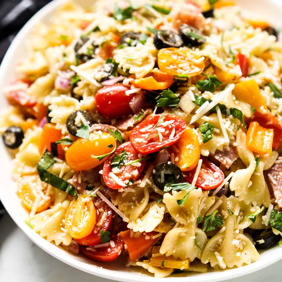 Italian Bow Tie Pasta Salad