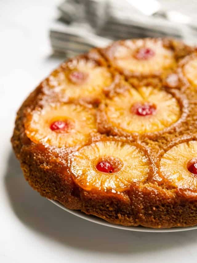 Skillet Pineapple Upside Down Cake