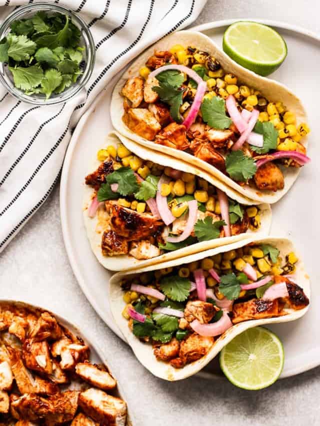 BBQ Chicken Tacos