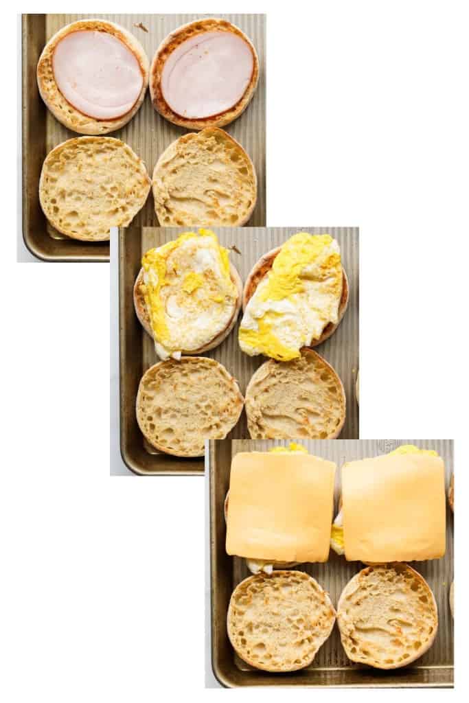 thumbnail image 2 of Mason Dixie Canadian Bacon, Egg & Cheese English Muffin Sandwich, 12 Count 2 of 10