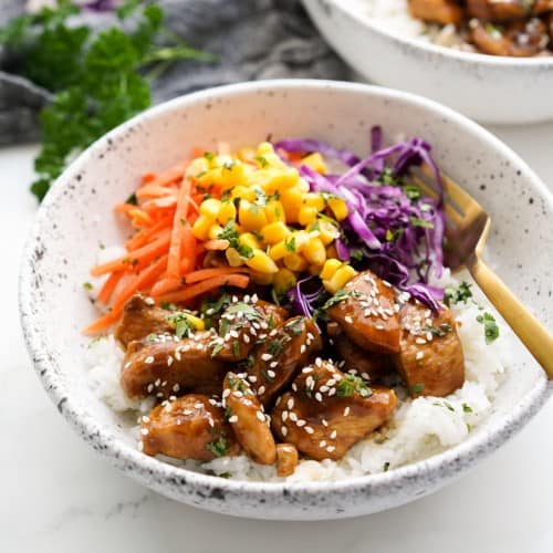 Chicken Rice Bowl - Joyous Apron