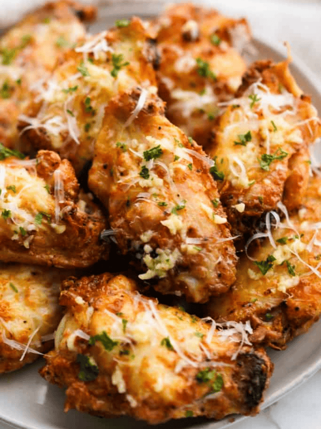 Garlic Parmesan Chicken Wings