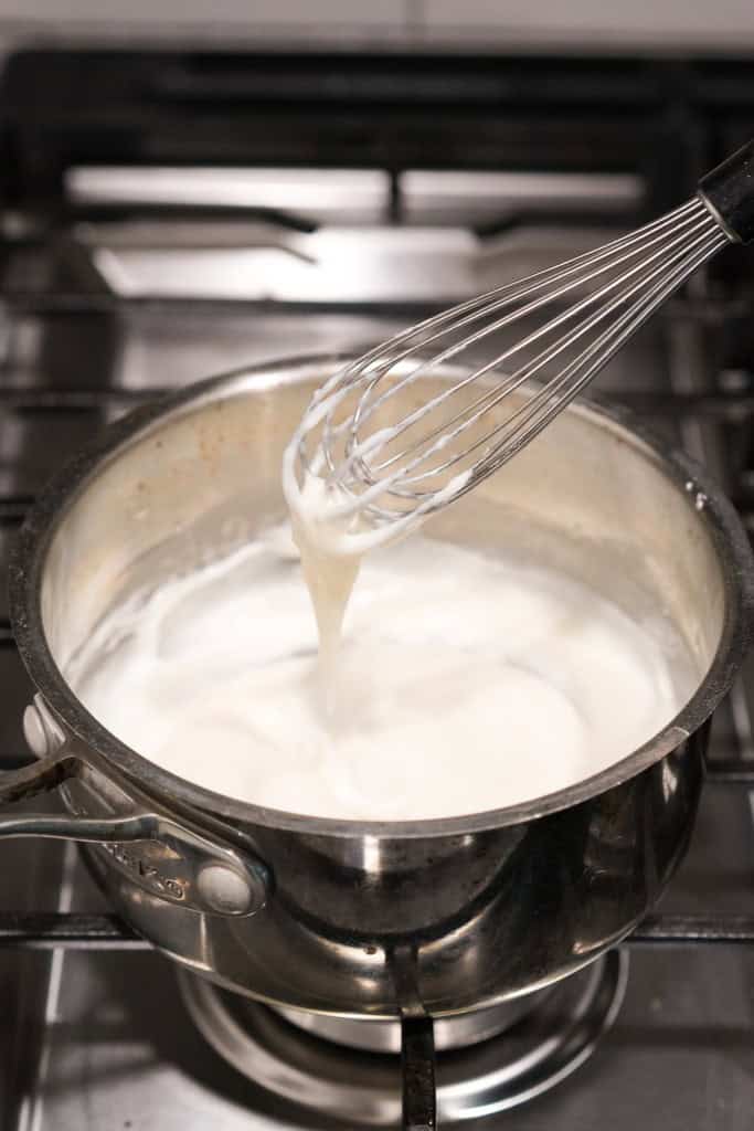Tangzhong Making tangzhong in a pot