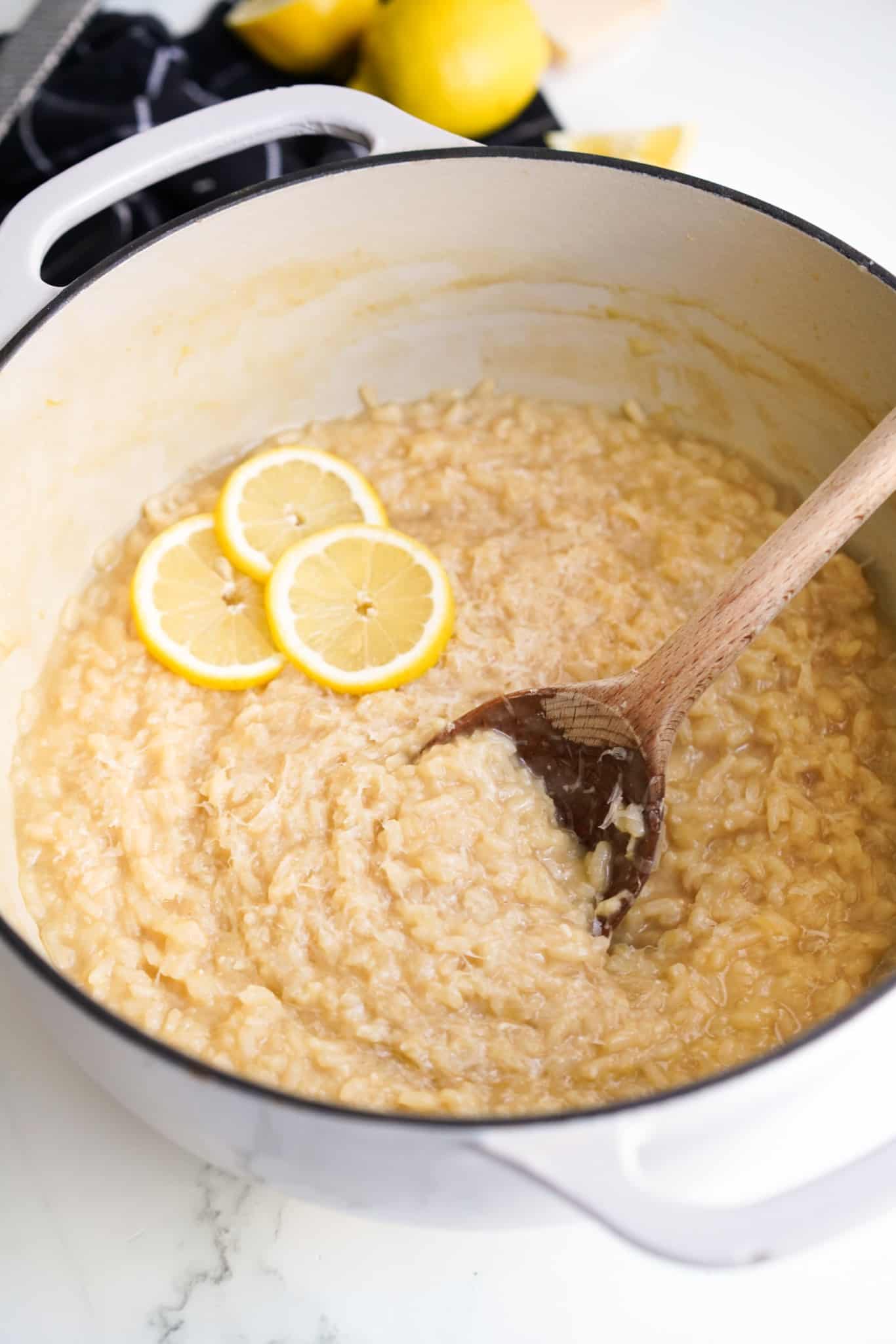 Lemon Risoto Rice Lemon Risotto - Joyous Apron