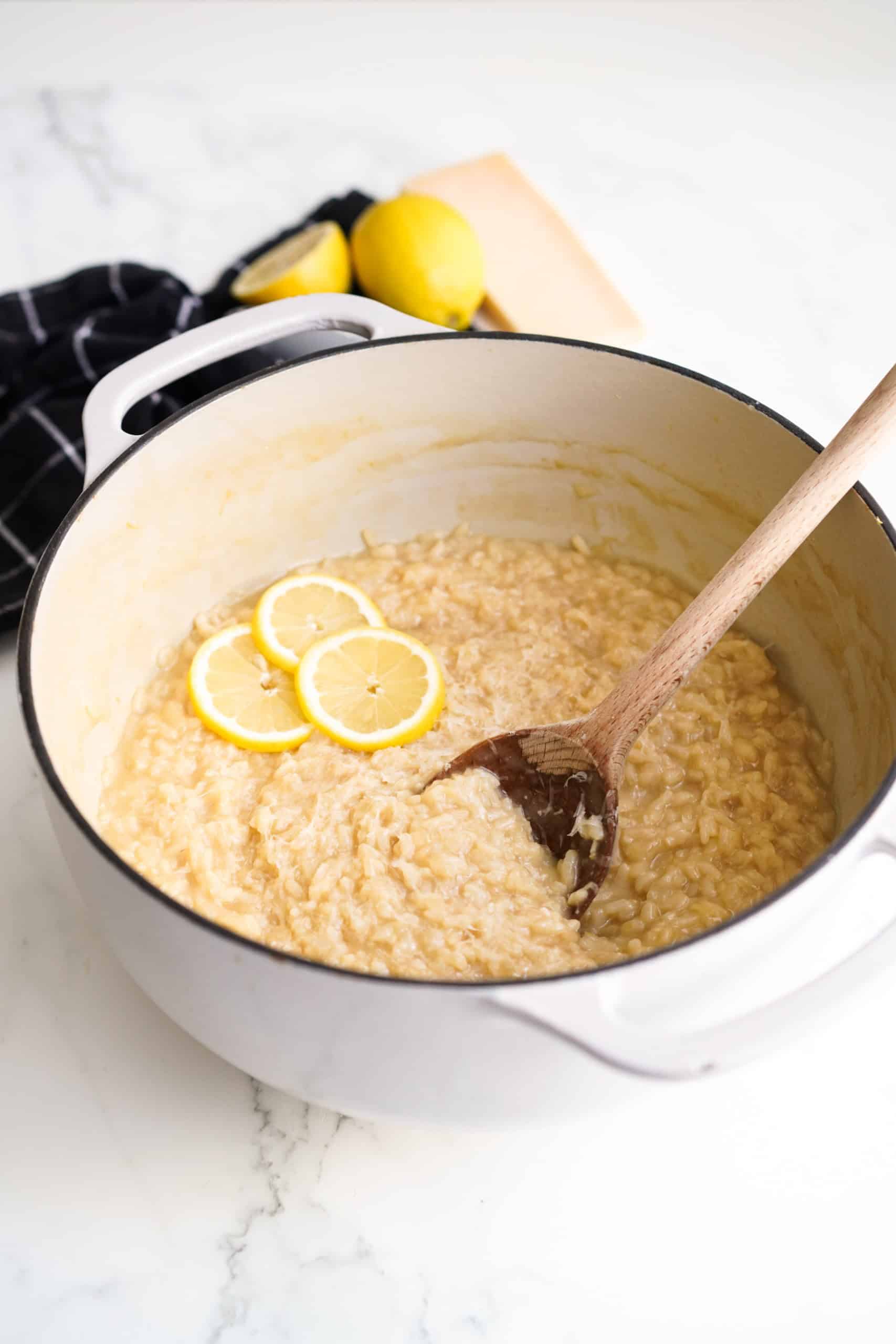 Lemon Risoto Rice Lemon Risotto - Joyous Apron