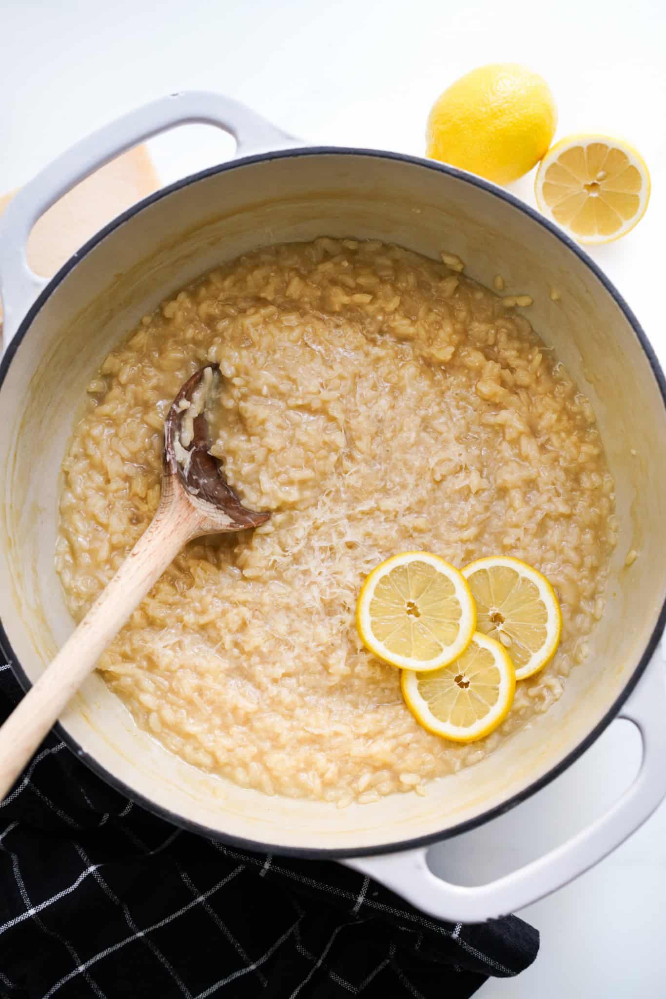 Lemon Risoto Rice Lemon Risotto - Joyous Apron