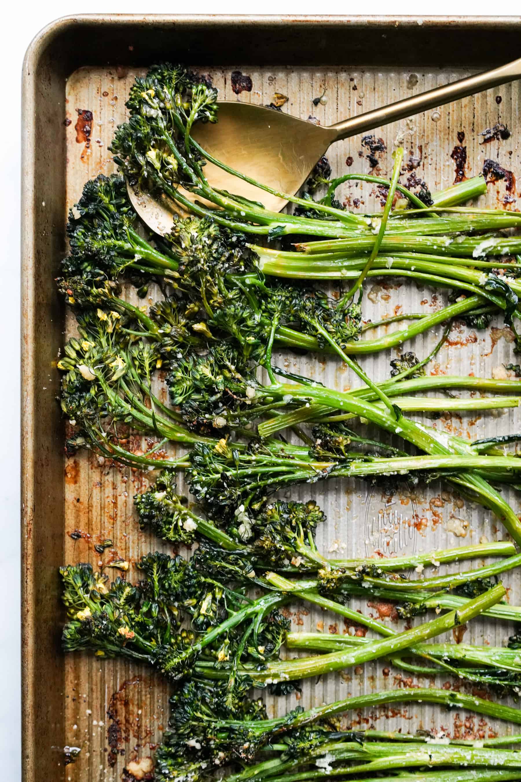 Roasted Broccolini - Joyous Apron