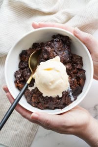 Oyes Pudding Ooey Gooey Chocolate Pudding Cake - Joyous Apron
